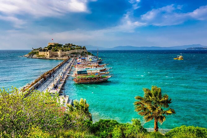Kusadasi & National Park Boat Tours with Lunch and Transfer - Kargacık Koyu Swim Stop: A First Dip With Clear Water (and Uneven Entry)