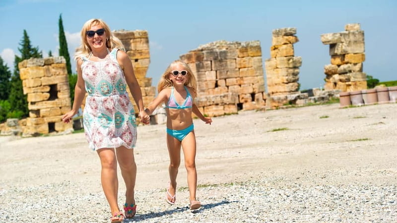 Kusadasi: Pamukkale Hot Spring & Hierapolis Small-Group Tour - Cleopatra’s Pool: The Myth, the Columns, and the Closure Reality