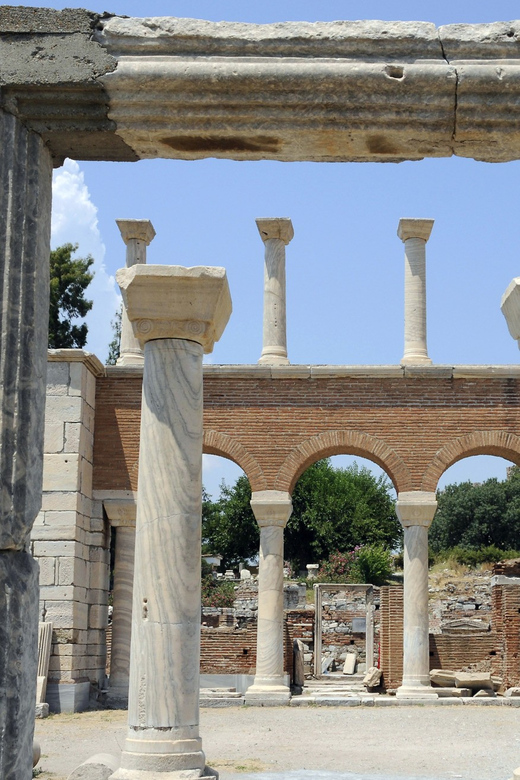 Kusadasi Port:Biblical Private Ephesus Tour | Skip-the-Line - St. John Basilica: burial-site context and prime photo moments