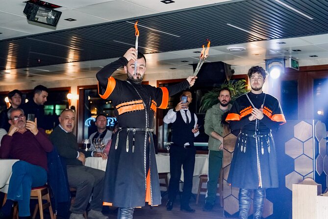 Luxury Bosphorus Dinner Cruise with Show & Hotel Pickup - From palace shores to bridge lights: the route, stop by stop