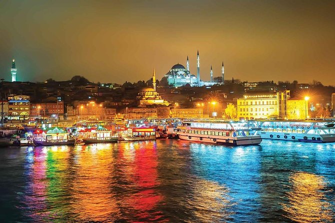 Luxury Bosphorus Dinner Cruise with Turkish Night Show - Celebrity-Spotting Energy: Night Clubs and Waterside Mansions