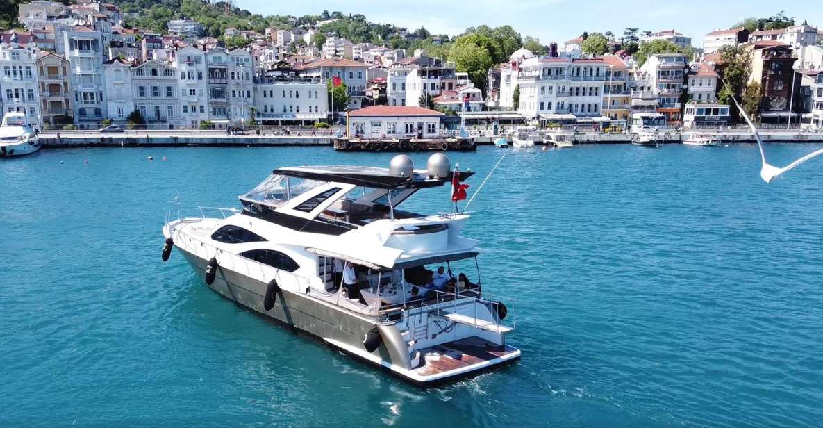 Luxury Private Yacht Rental - The Two-Hour Route: How You’ll See Istanbul From Both Shores