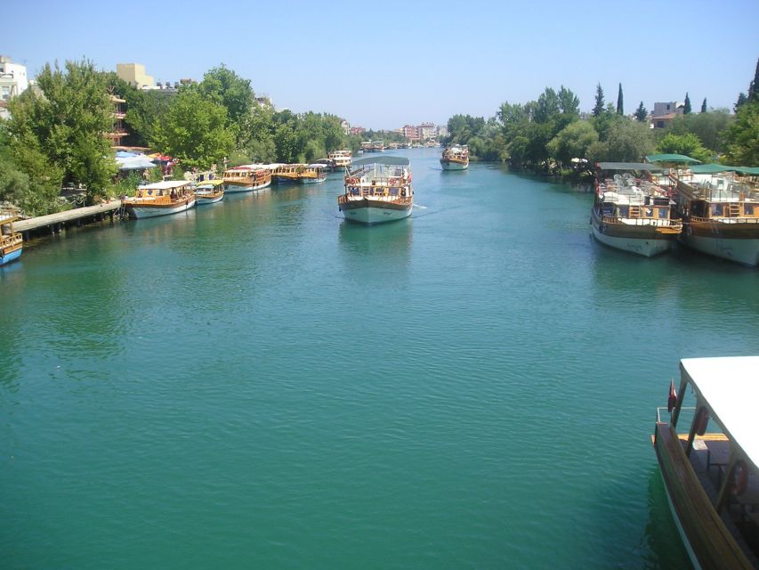 Manavgat Cruise & Grand Bazaar w/Lunch and Unlimited Drinks - Lunch on Board: Barbecue That Keeps the Day Moving