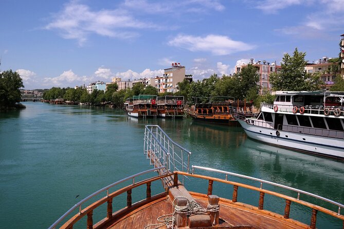Manavgat River Cruise, Waterfalls and Market Tour from Side - Manavgat Waterfall: the 4-meter sight, short time, and extra entrance cost