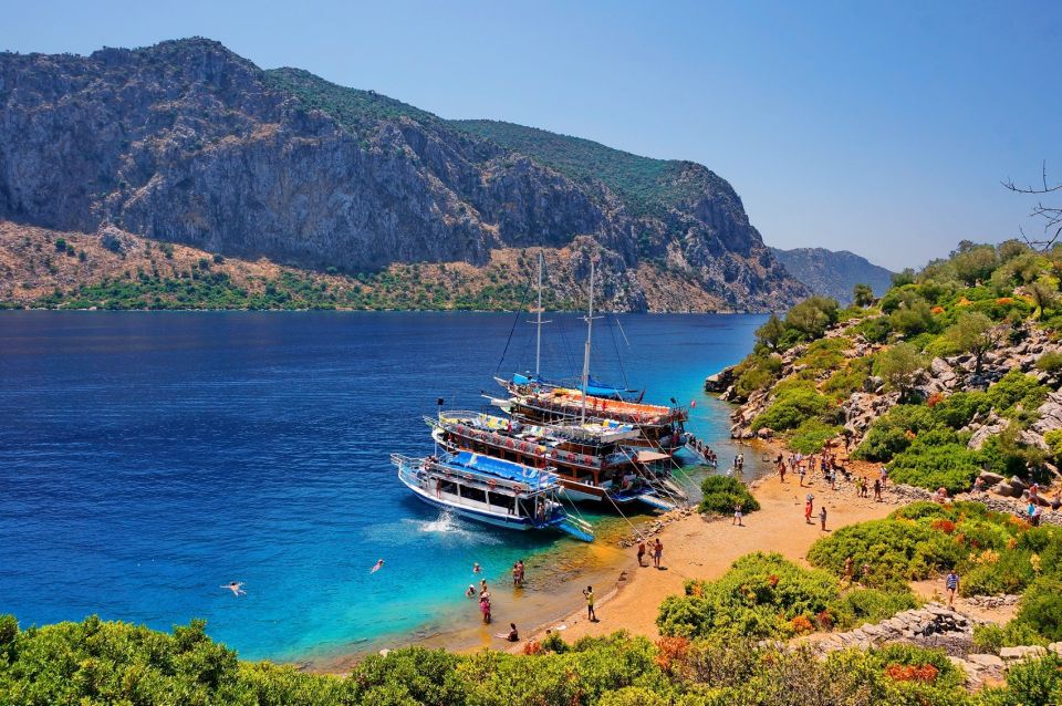 Marmaris All-Inclusive Boat Trip with Free Sunbed & Lunch - Stop 4: Kumlubük for another clear-water break