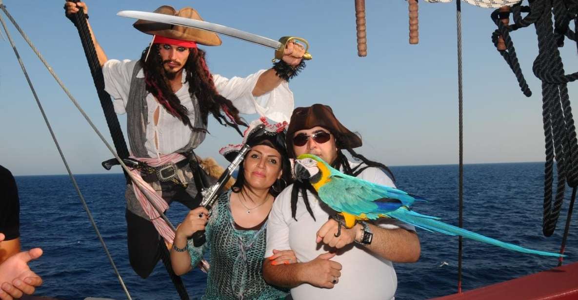 Marmaris: All-Inclusive Pirate Boat Trip with Pickup Option - The Pirate-Ship Boat: Big, Multi-Deck, and Built for Sea-Day Fun