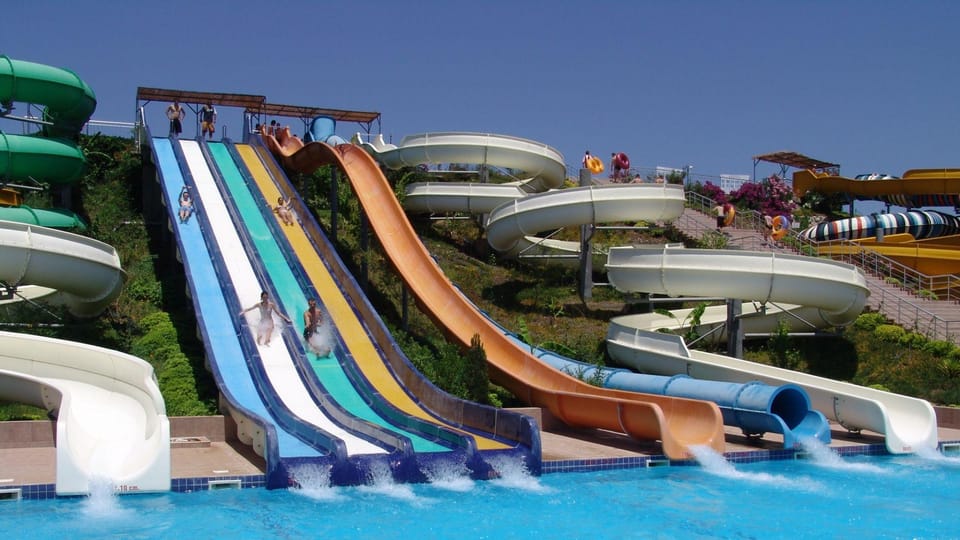 Marmaris: Aqua Dream Waterpark Entry Ticket & Hotel Transfer - Aqua Dream Waterpark in Marmaris: the hilltop view you’ll notice first