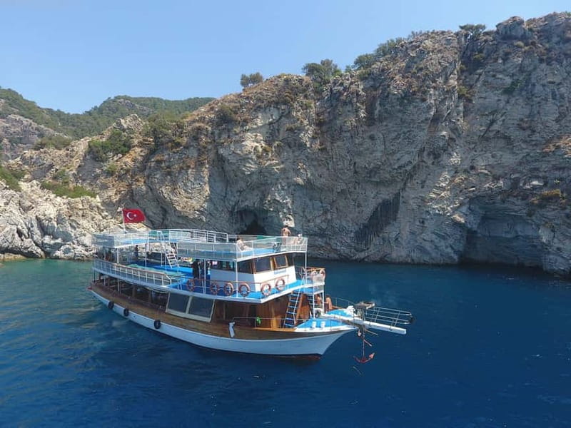 Marmaris: Boat Trip w/Lunch, Transfer & Unlimited Drinks - Yeşil Deniz (Green Sea): the emerald-water finish that feels like a reward