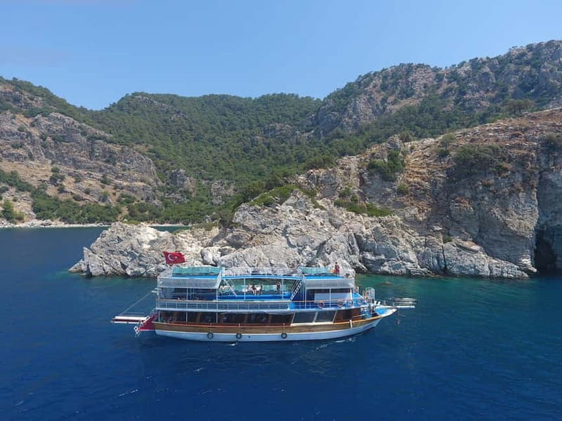 Marmaris: Boat Trip w/Lunch, Transfer & Unlimited Drinks - Unlimited soft drinks: included calories, included ease