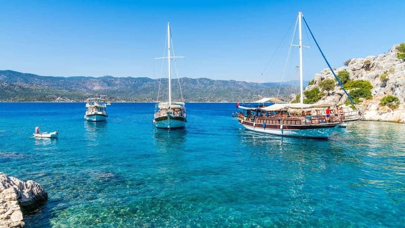 Marmaris: Boat Trip w/Lunch, Transfer & Unlimited Drinks - Getting to the boat: Marmaris and İçmeler pickup, then a port near Atatürk