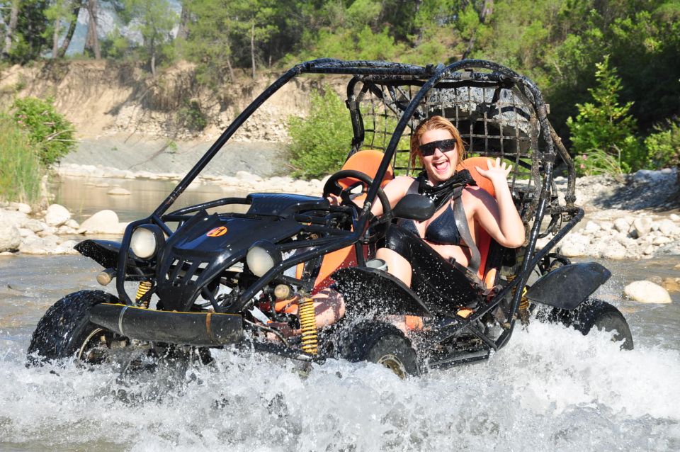 Marmaris: Buggy Safari with Water Fight & Transfer - The Main Event: Woods, Riverbeds, Mud, and Dusty Dunes