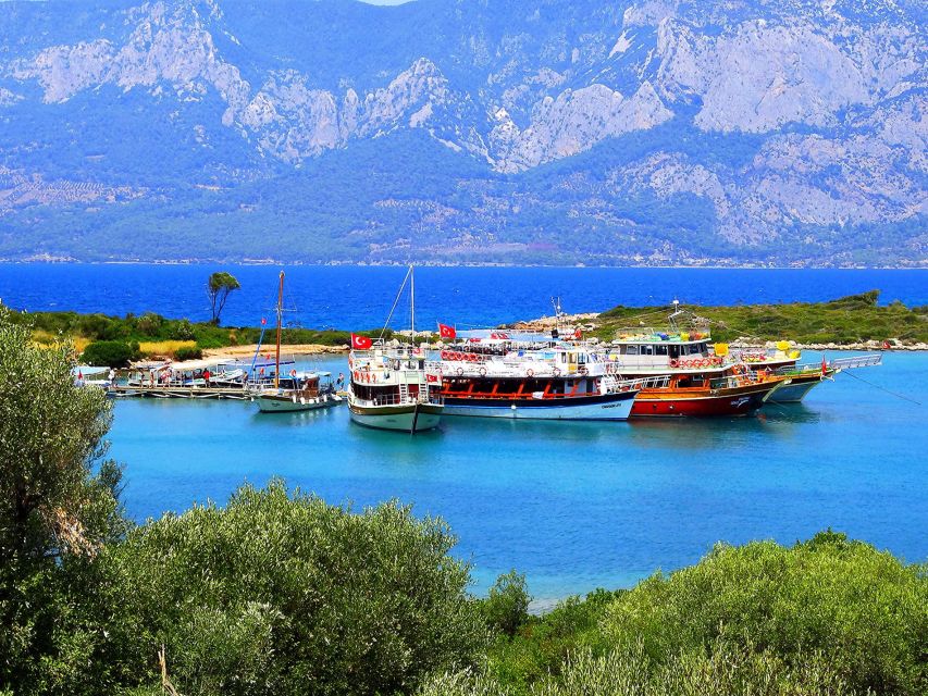 Marmaris: Cleopatra Island Boat Trip with Lunch and Transfer - Fine Sand Bay in Ince Kum National Park: turquoise water and easy swimming