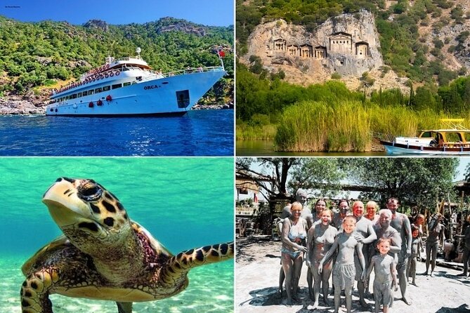 Marmaris Dalyan Turtle Beach Tour : Lunch&Mud Baths&King Tombs - Key highlights before you go