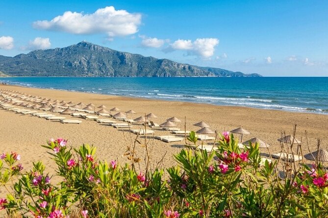 Marmaris Dalyan Turtle Beach Tour : Lunch&Mud Baths&King Tombs - King Tombs photo stop: a fast hit of Lycian rock history