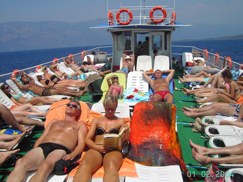 Marmaris Full-Day Boat Trip with Unlimited Soft Drinks+Lunch - The Caves Stop: 30 Minutes Inside, 5 Minutes for Photos