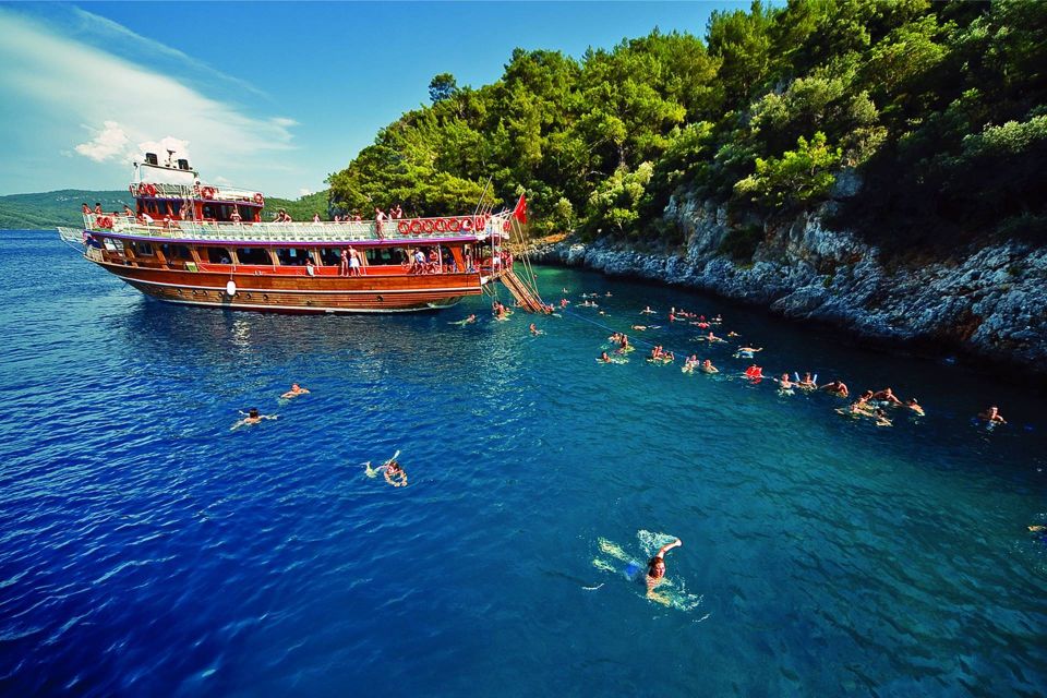 Marmaris Full-Day Boat Trip with Unlimited Soft Drinks+Lunch - Island of Paradise: Your First Swim Break