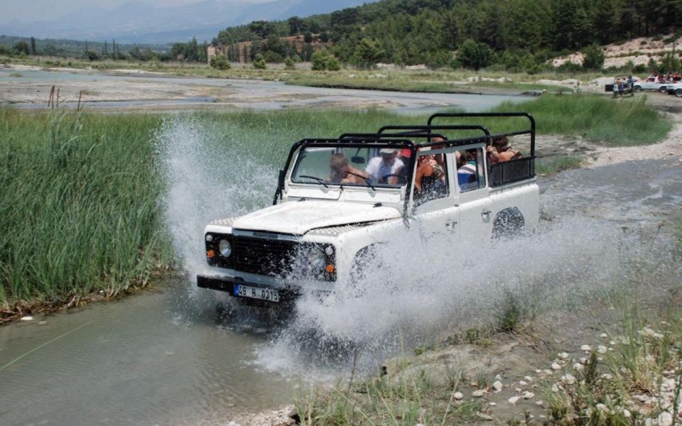 Marmaris: Jeep Safari Adventure Trip With Lunch - The 6-hour plan: from pickup to the sea at Jesus Beach
