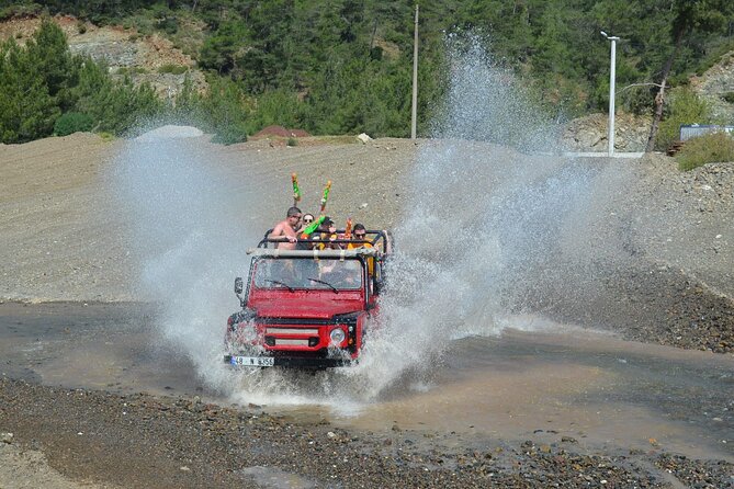 Marmaris Jeep Safari, Waterfall, Jesus Beach and Water fight - The 9:30 jeep route: how the day usually flows