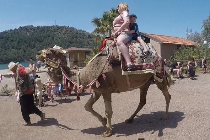 Marmaris Jeep Safari, Waterfall, Jesus Beach and Water fight - Kızkumu (Jesus Beach): walk-on-water sand, free swim time, and the castle island legend
