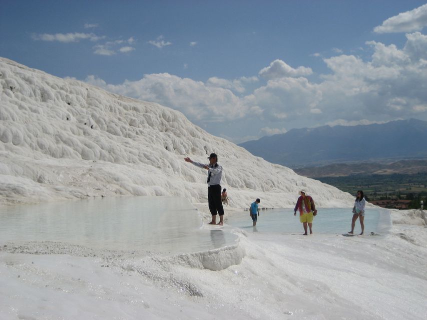 Marmaris: Pamukkale, Hot Spring, Travertines Tour with Lunch - Hierapolis ruins: amphitheater, museum, Saint Philippe, Necropolis