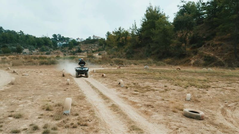 Marmaris: Quad Bike ATV Safari Experience with Transfer - Practice Track Rounds and the Swim Stop