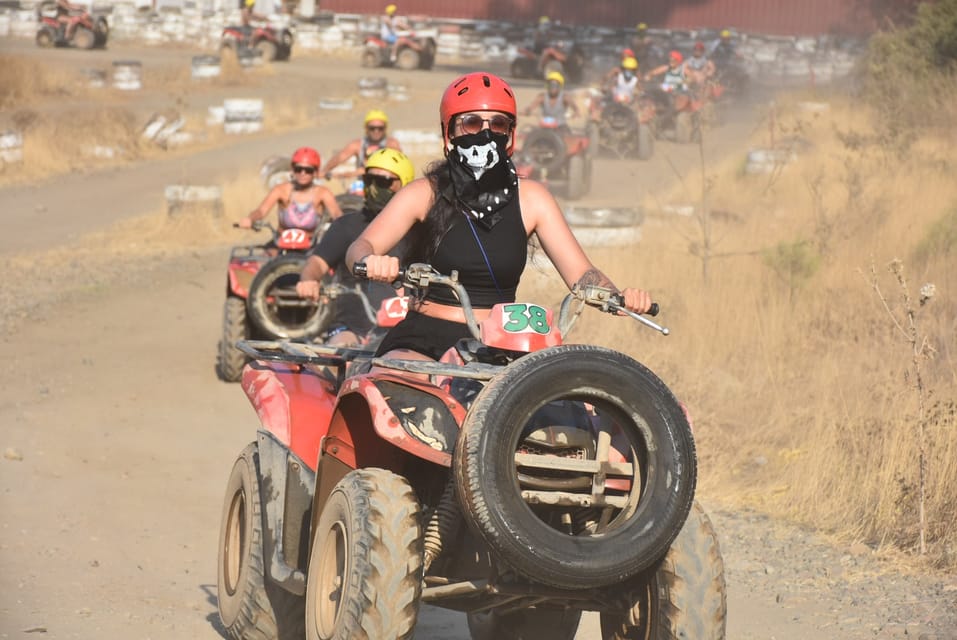 Marmaris Quad Safari Thrills Await! - The 1-Hour Quad Safari: Forest Terrain, Dusty Trails, and Water Battles