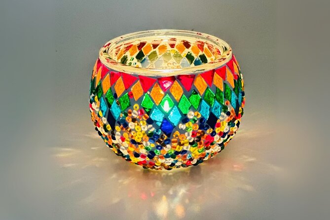 Marmaris: Turkish Mosaic Lamp Workshop – All Included - Tea, Hospitality, and Mosaic Context Without the Heavy Stuff