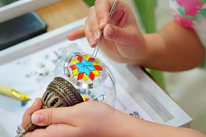 Marmaris: Turkish Mosaic Lamp Workshop – All Included - Your 2-Hour Game Plan: Glass Pieces, Patterns, and a Clear Process