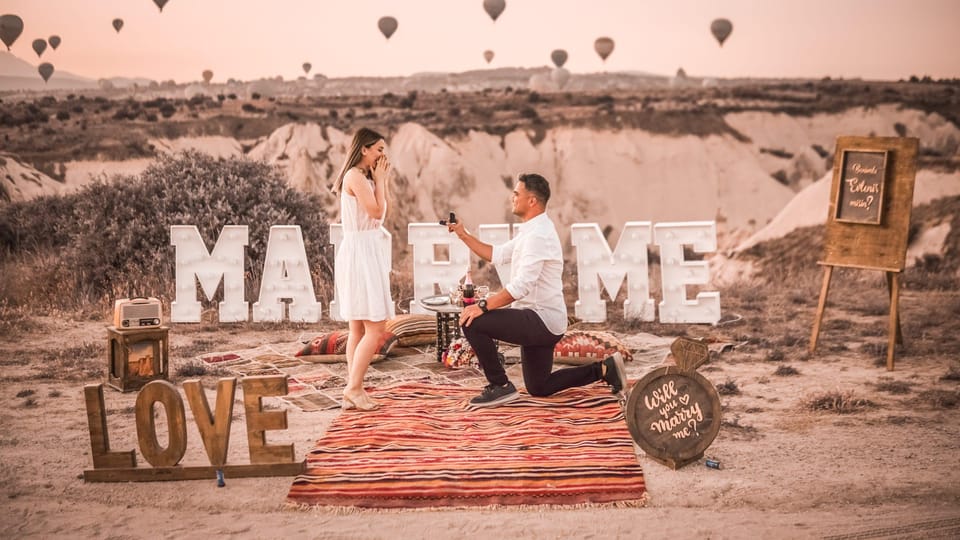 Marriage Proposal Surprise & Engagement in Cappadocia - Sunrise or Sunset in Cappadocia: Why the Timing Matters