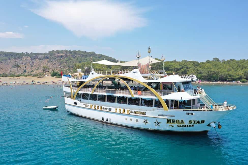 Megastar Boat Tour From Antalya Belek Kemer - The bay stops that turn the cruise into a swim day