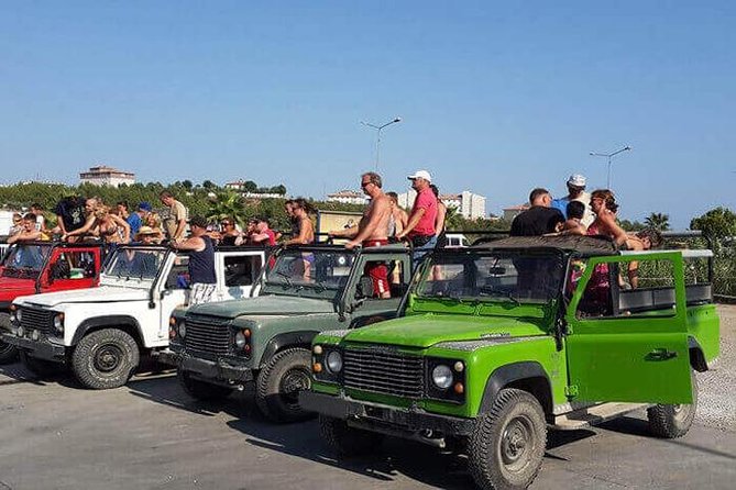 Mix. Tour (Jeep Safari and Boat Tour in Green Lake with Lunch) - Green Lake swim and the life-jacket setup