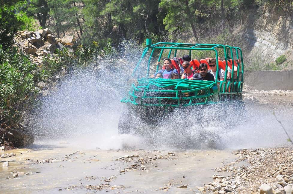 Monster Truck Adventure, Buggy, Rafting & Zipline + Lunch - Pickup, Travel Time, and How the Day Typically Moves