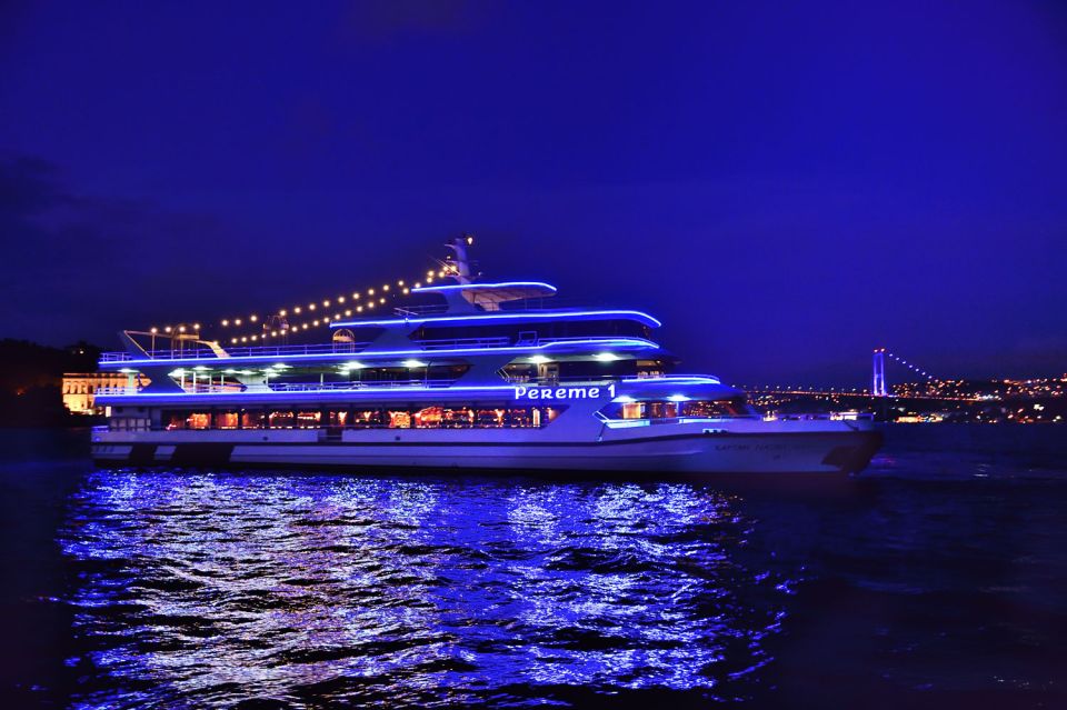 New Year Party on the Bosphorus dinner unlimited drinks inc. - A 4-Hour Bosphorus Countdown With Dinner and Deck Fun