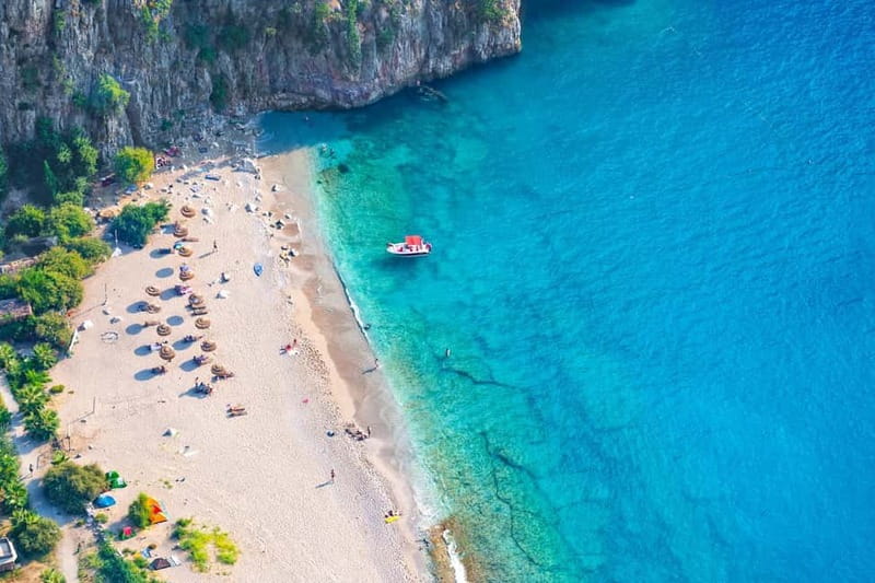 Oludeniz: Butterfly Valley, St. Nicholas Island incl. Lunch - Getting to Oludeniz and Boarding the Grand Vega Boat