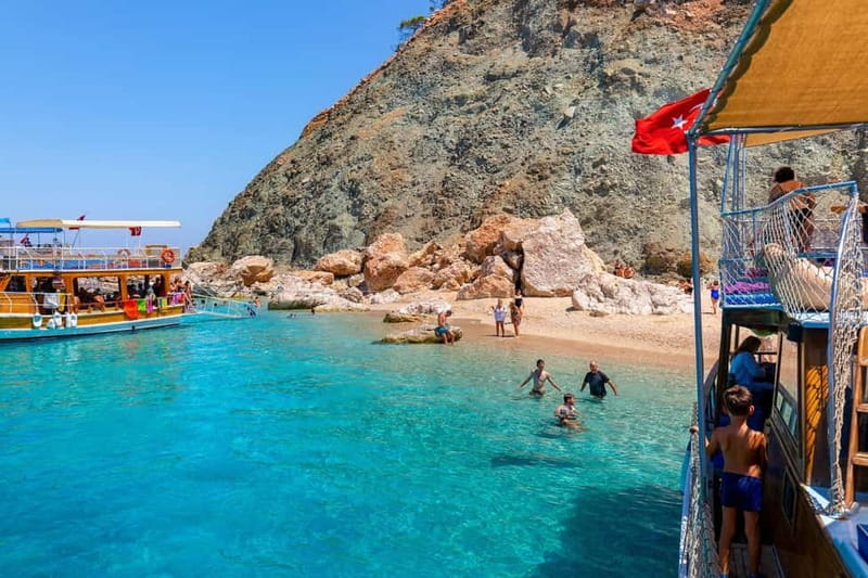 Oludeniz: Butterfly Valley, St. Nicholas Island incl. Lunch - Blue Cave: Your First Big Swim in Bright Water