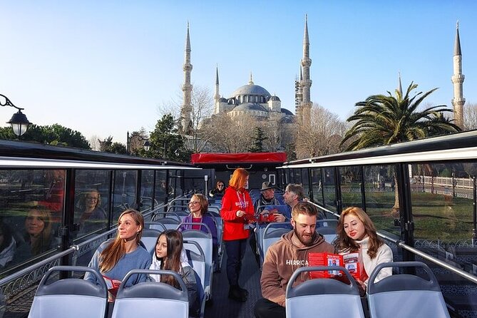Open-Top Hop-on Hop-off Sightseeing Bus Tour in Istanbul - Eminönü and the Spice Bazaar Area: Shopping, Mosques, and Tile Details