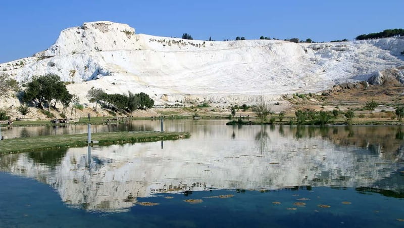 Pamukkale and Hierapolis: Full-Day Private or Group Tour - Thermal pools and Cleopatra’s Antique Pool: the fun part, with one big caveat