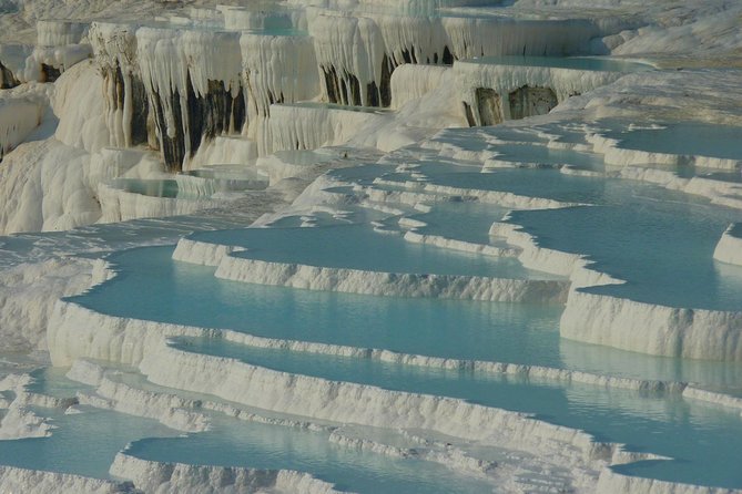 Pamukkale and Hierapolis Small Group Tour - Karahayit hot springs: start with the warm mineral water
