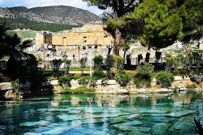 Pamukkale, Cleopatra’s pool, Hieropolis from Antalya with lunch - Cleopatra’s Pool: warm mineral water, Roman columns, and the extra-fee reality