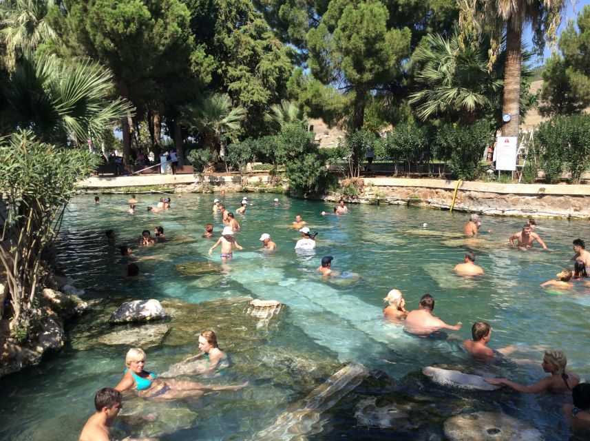 Pamukkale Day Tour With Flights and Transfers from Istanbul - Hierapolis ruins: Necropolis, Triton Fountain, Byzantium Gate, Plutonium, and more