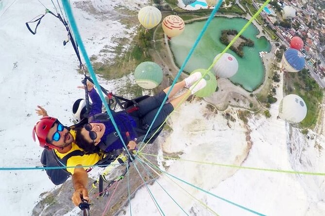 Pamukkale Paragliding Experience By Local Expert Pilots - Launch day flow: from Pamukkale South Gate to Dynamite Hill