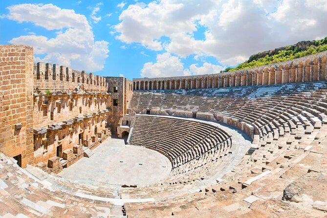 Perge and Aspendos Ancient Marvels Tour: A Leisurely Exploration - Stop 2: Aspendos ruins, the theatre, and the Acropolis top-down views