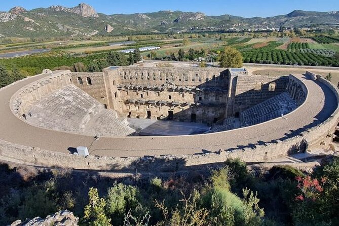 Perge Aspendos Aquaduct Side with Waterfall - Key Highlights at a Glance