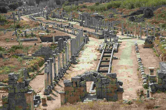 Perge Aspendos Aquaduct Side with Waterfall - Stop 1: Aspendos Ruins and the Theatre That Still Impresses