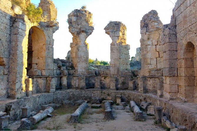 Perge Aspendos Side and Manavgat Waterfall Tour - Side and the Temple of Apollo: sea views, columns, and a quick old-town wander