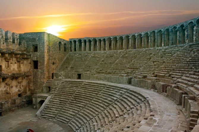 Perge Aspendos Side Waterfall Tour - Aspendos amphitheatre: the stop people remember