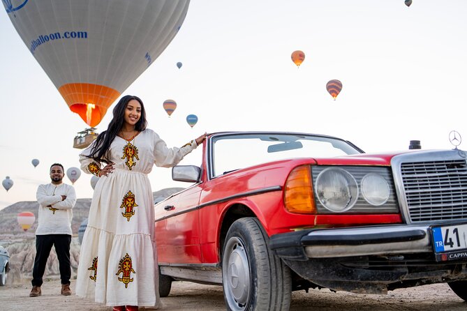 Photoshoot Experience in Cappadocia with Flying Dress - Photos, editing, and the 24-hour raw delivery promise