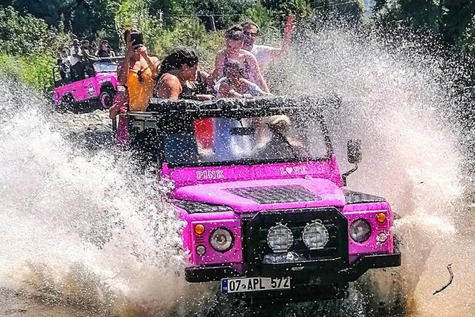 PINK JEEP TOUR - Alanya Jeep Safari - Practical Tips: Cash, Swimsuit, and Photo Expectations