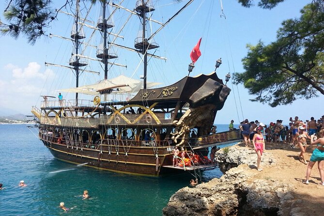 Pirate Party Boat Trip around Kemer from Antalya with Lunch - Key points to know before you go