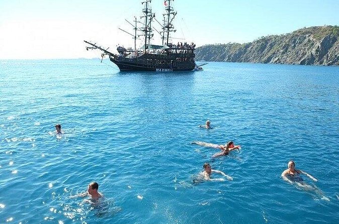 Pirate Party Boat Trip around Kemer from Antalya with Lunch - The Other Swim Stops: Phaselis Koyu, Cennet Bay, and Cleopatra Bay